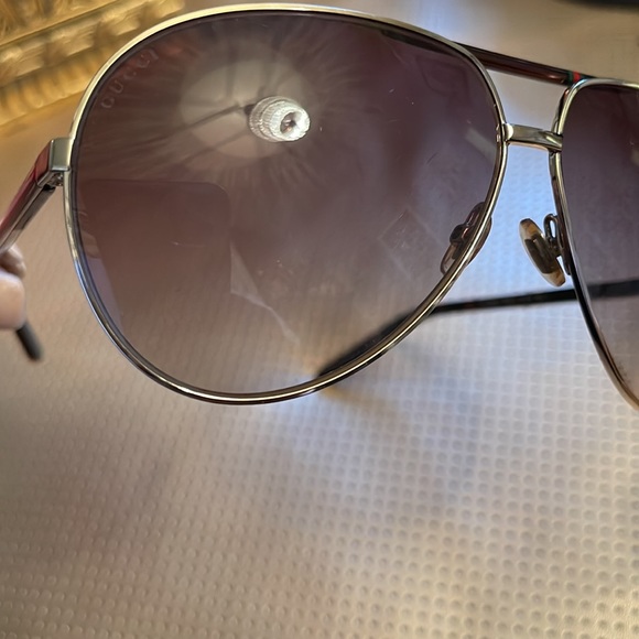 Authentic Gucci Gold Rim Gladiator Sunglasses - Picture 12 of 16